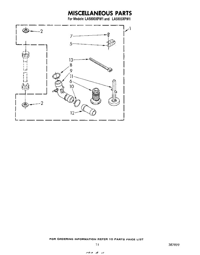 Diagram for LA5805XPW1
