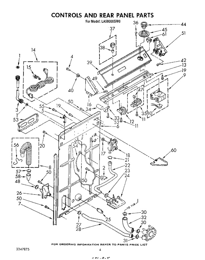 Diagram for LA5800XSW0