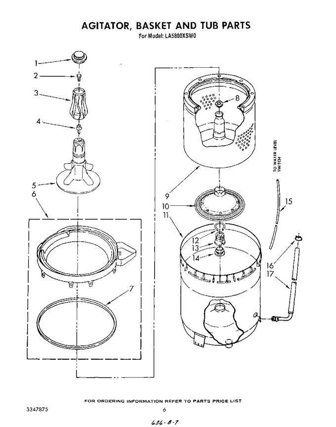 Diagram for LA5800XSW0