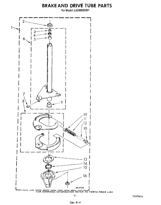 Diagram for LA5800XSW1