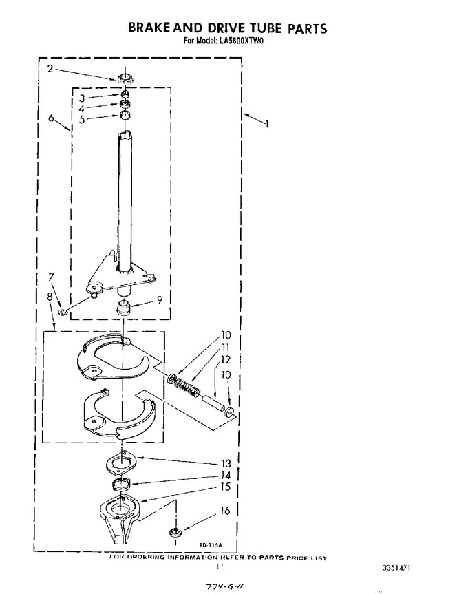 Diagram for LA5800XTF0