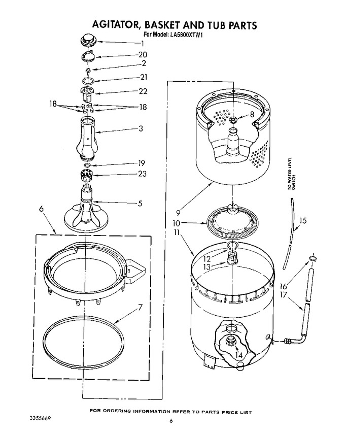 Diagram for LA5800XTF1