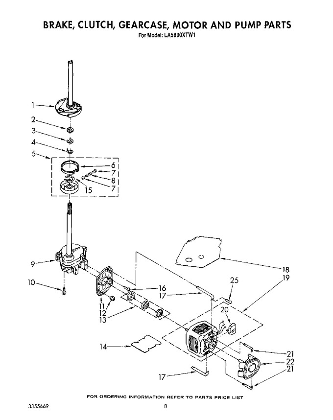 Diagram for LA5800XTF1