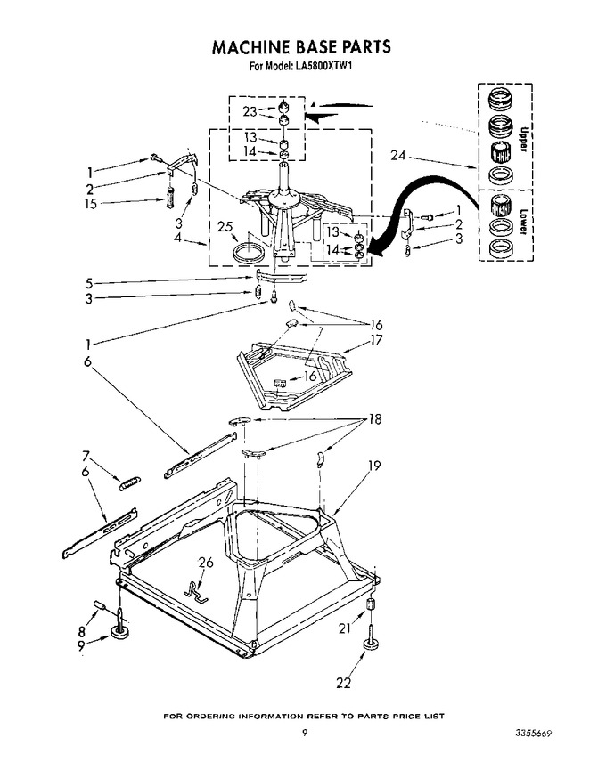 Diagram for LA5800XTF1
