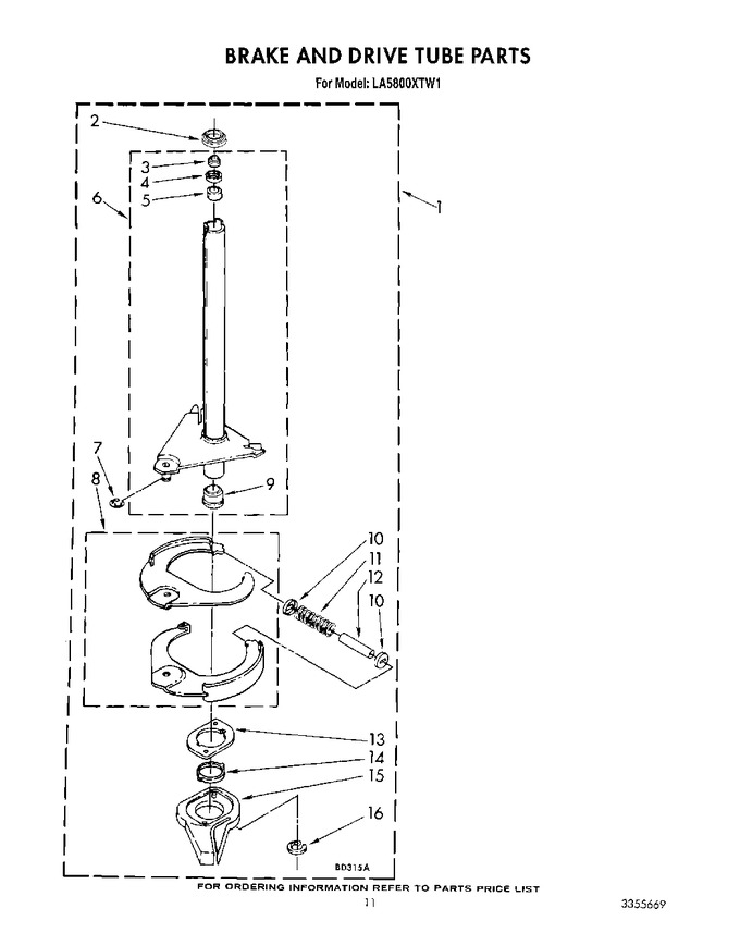Diagram for LA5800XTF1