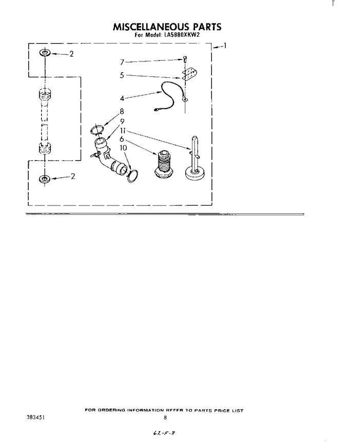 Diagram for LA5880XKW2
