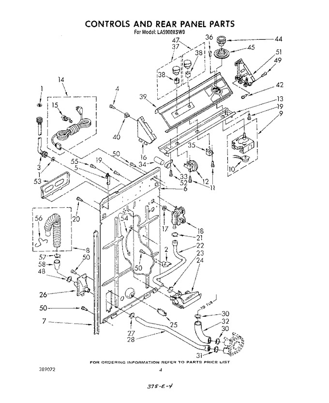 Diagram for LA5900XSW0