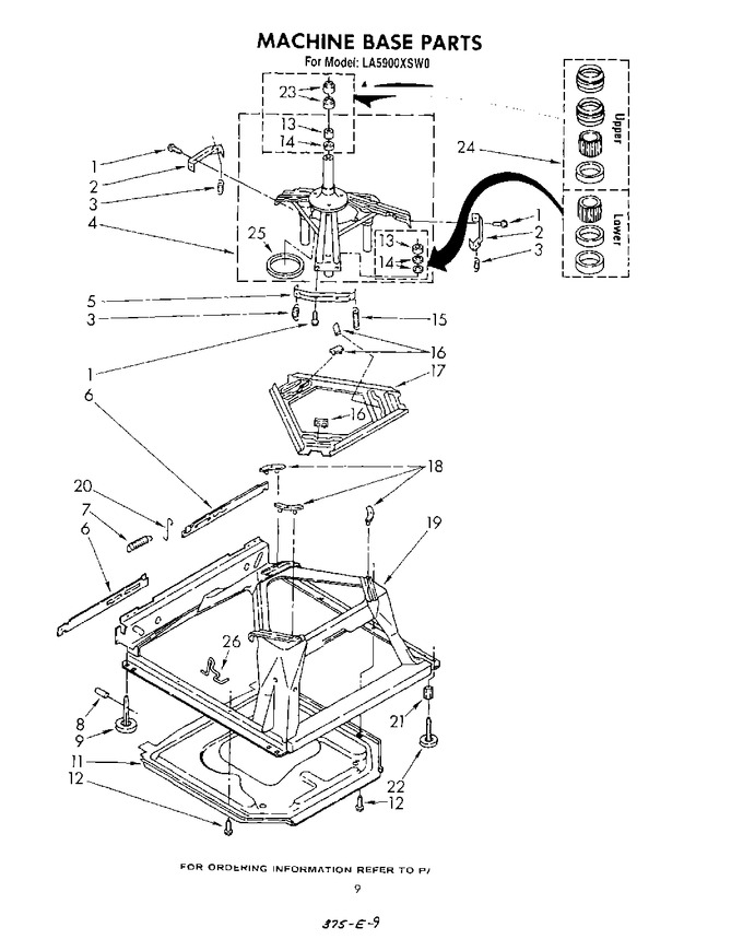 Diagram for LA5900XSW0