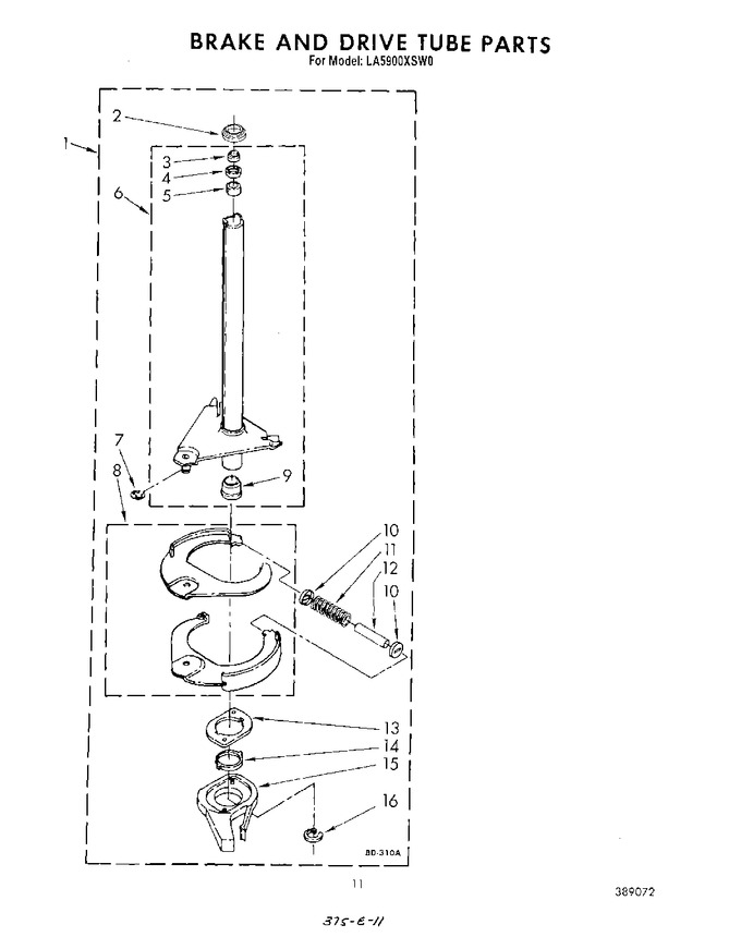 Diagram for LA5900XSW0
