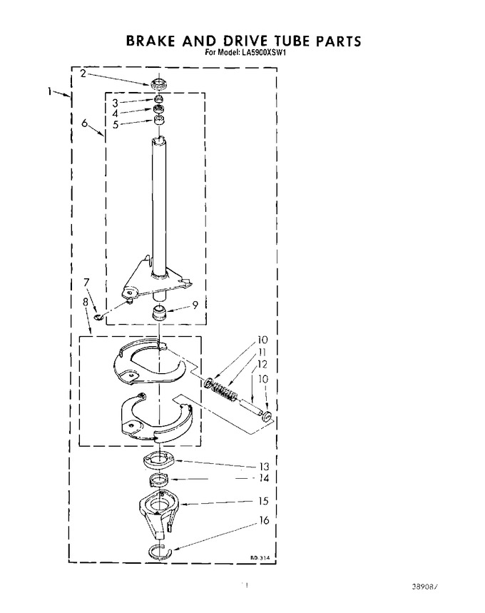 Diagram for LA5900XSW1