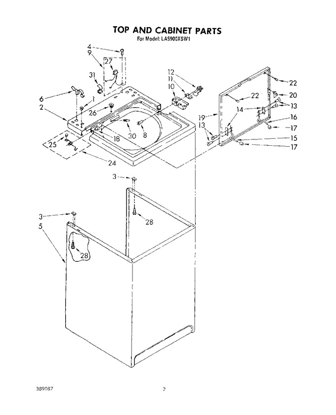 Diagram for LA5900XSW1