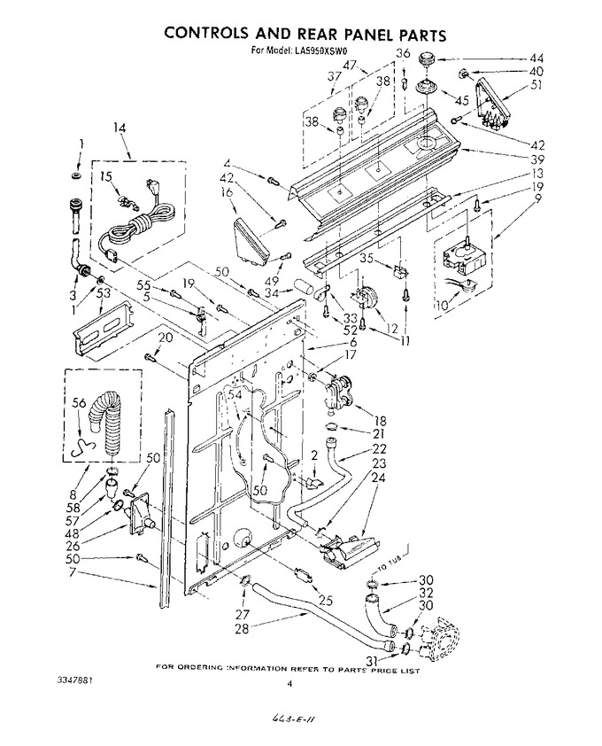 Diagram for LA5950XSW0
