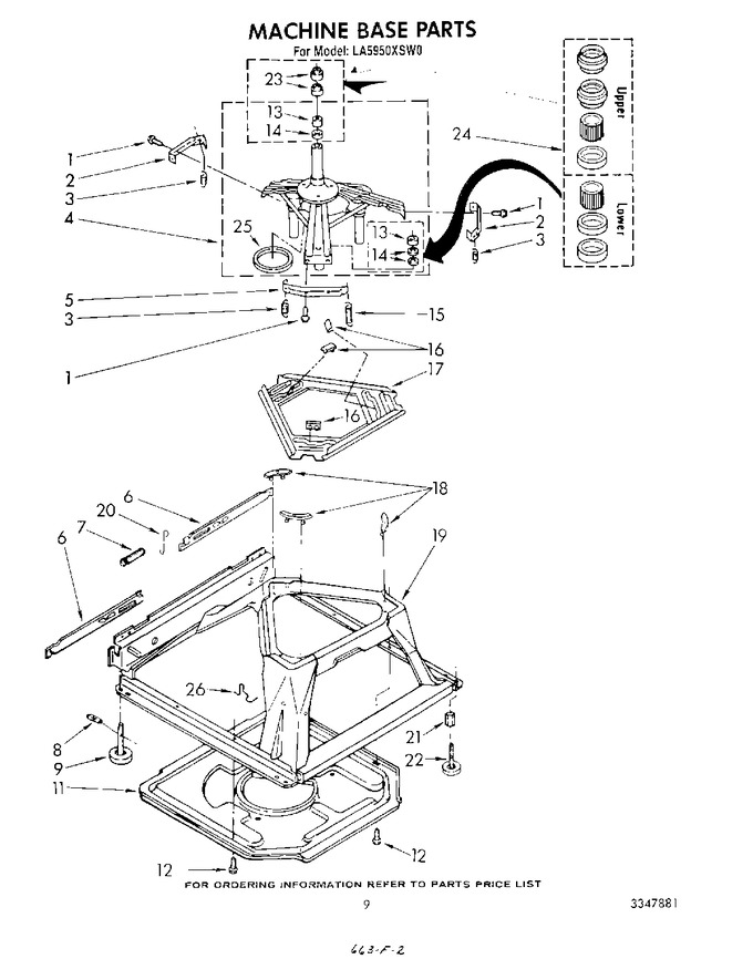 Diagram for LA5950XSW0