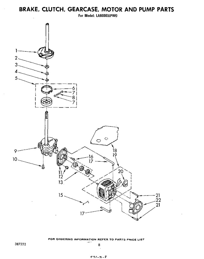Diagram for LA6000XPW0