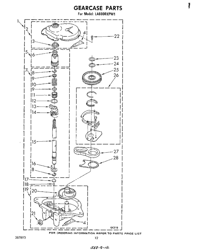 Diagram for LA6000XPW1