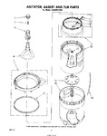 Diagram for 04 - Agitator, Basket And Tub