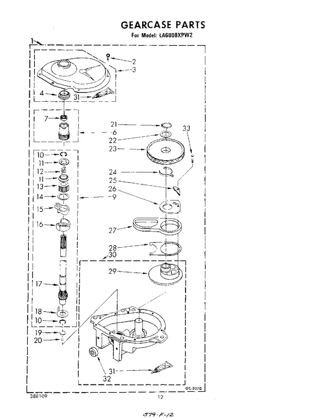 Diagram for LA6000XPW2