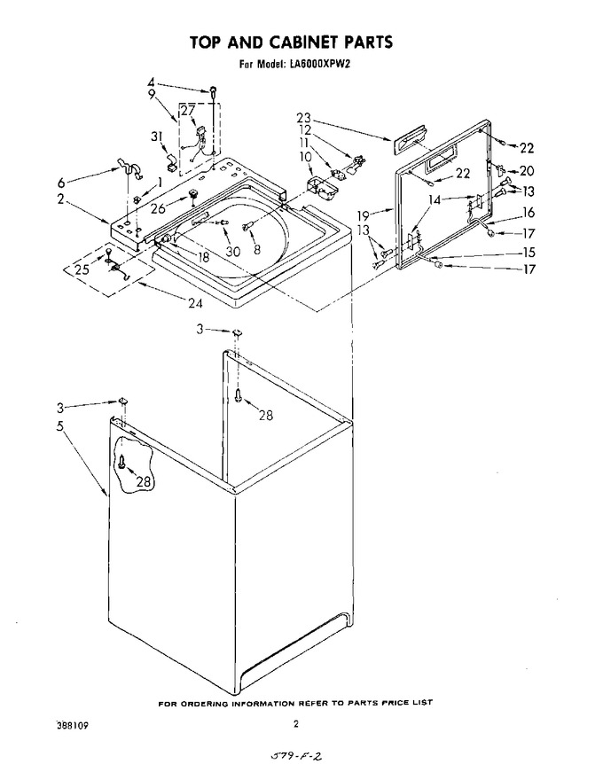 Diagram for LA6000XPW2