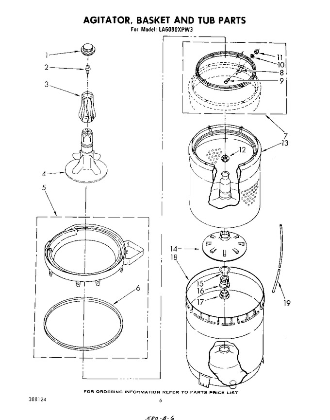 Diagram for LA6000XPW3