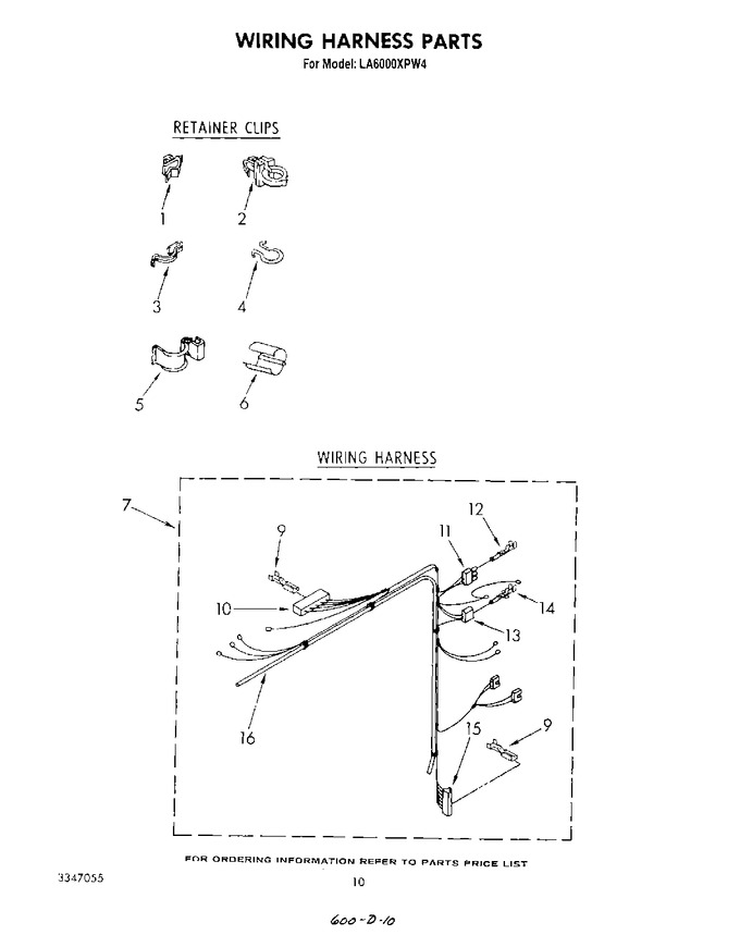 Diagram for LA6000XPW4