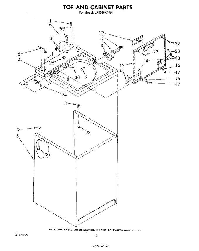 Diagram for LA6000XPW4