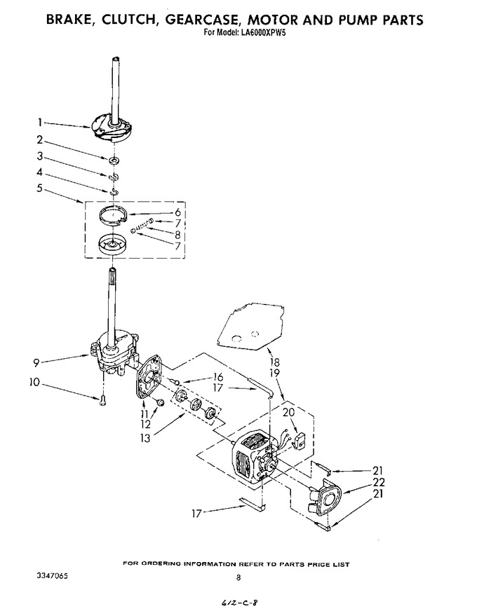 Diagram for LA6000XPW5