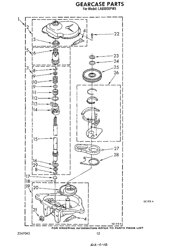 Diagram for LA6000XPW5