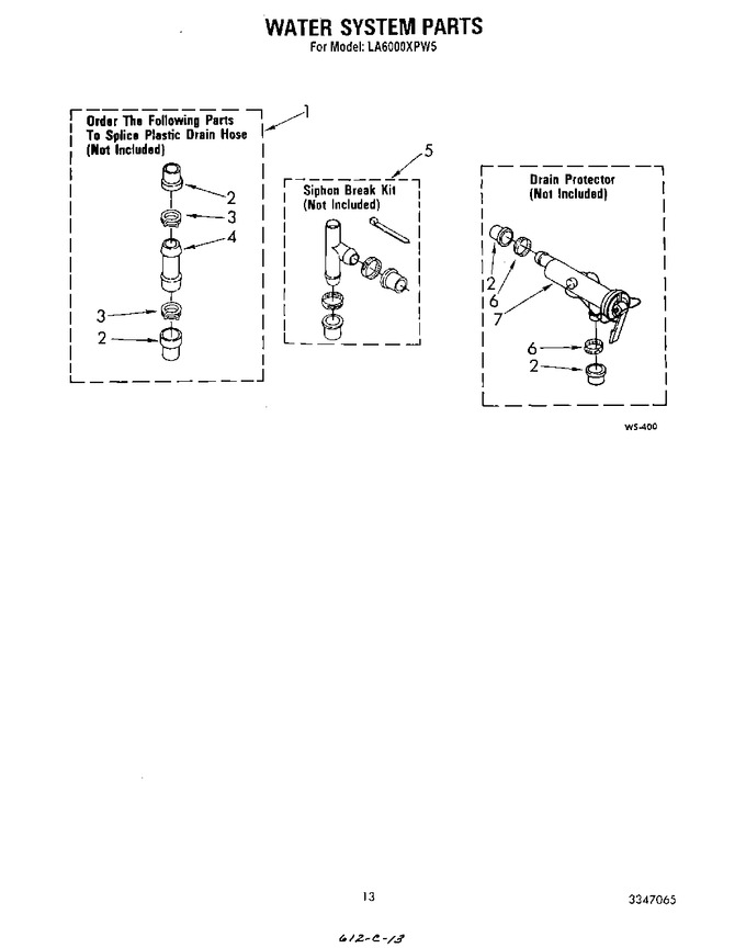 Diagram for LA6000XPW5