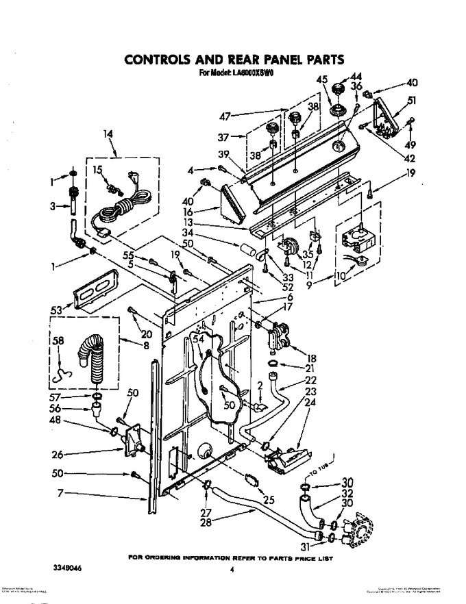 Diagram for LA6000XSW0