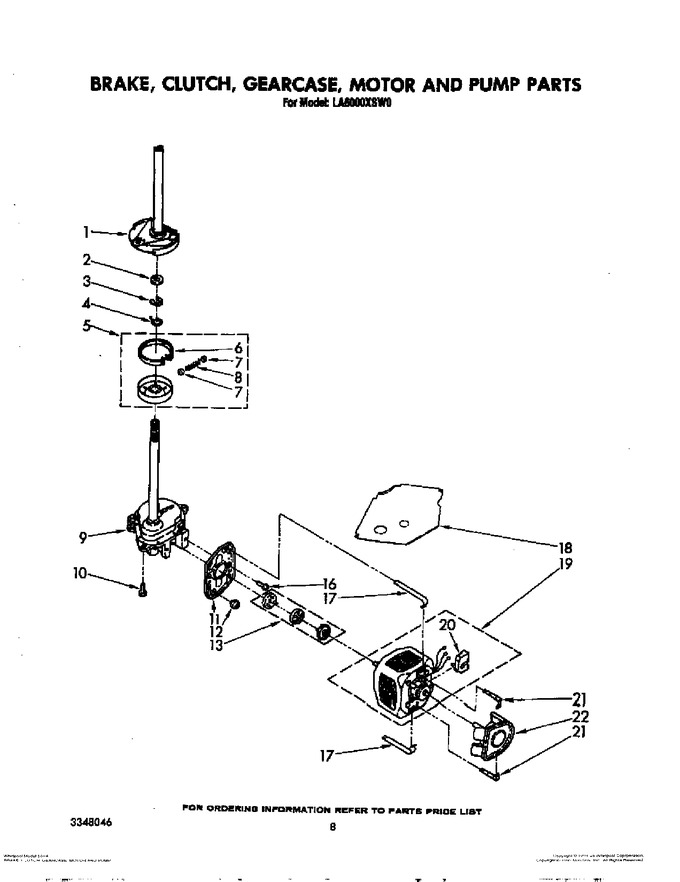 Diagram for LA6000XSW0