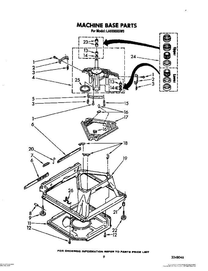 Diagram for LA6000XSW0