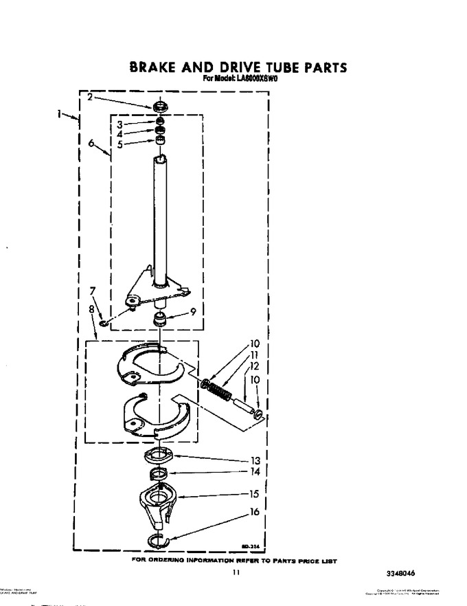 Diagram for LA6000XSW0