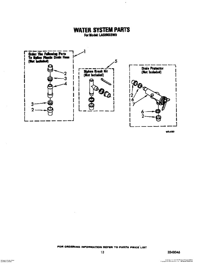 Diagram for LA6000XSW0