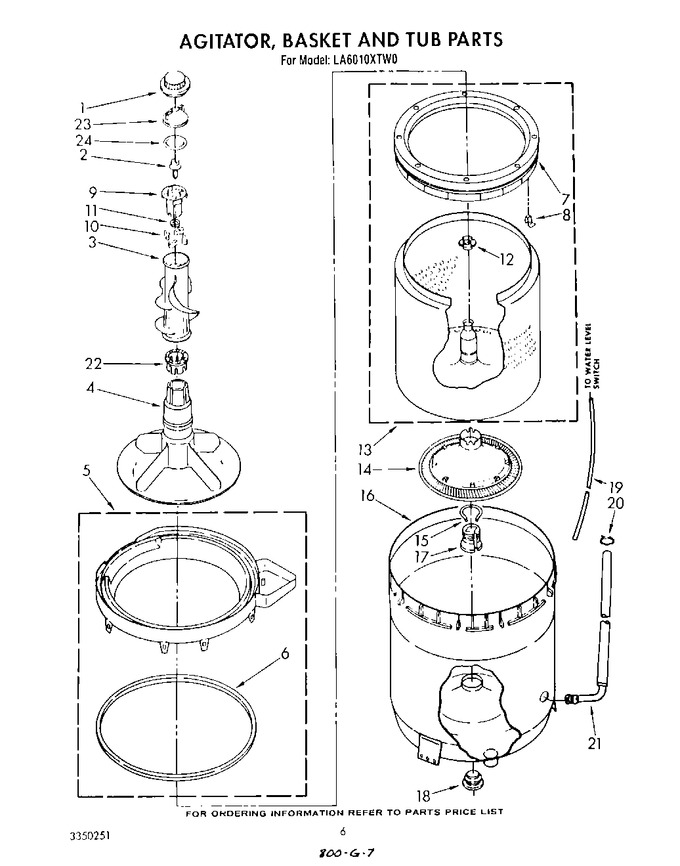 Diagram for LA6010XTM0