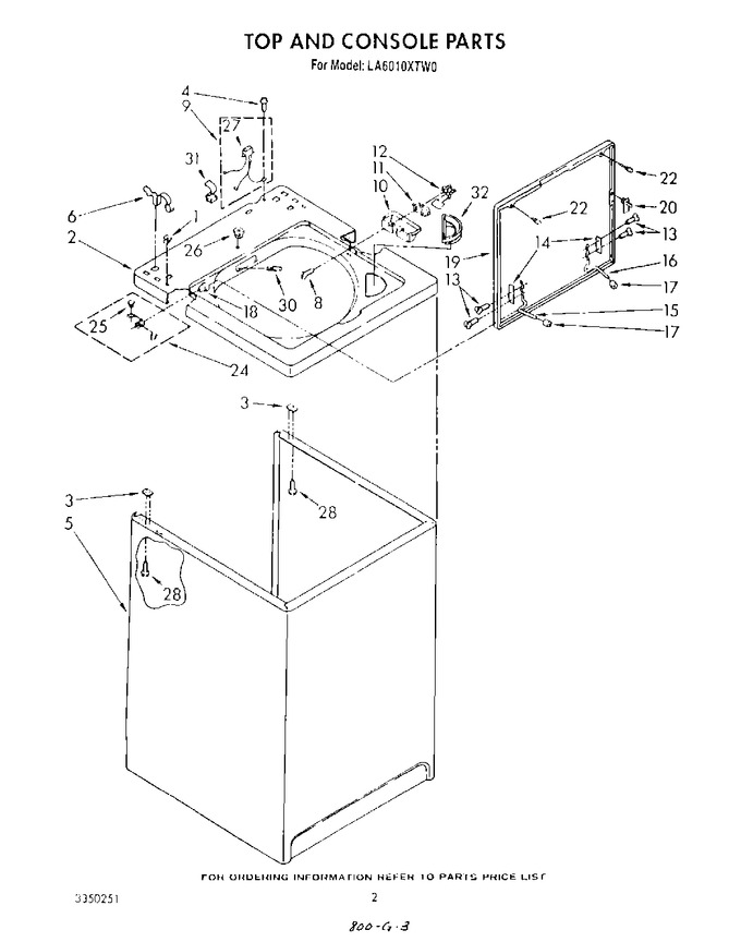 Diagram for LA6010XTF0