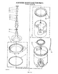 Diagram for 04 - Agitator, Basket And Tub
