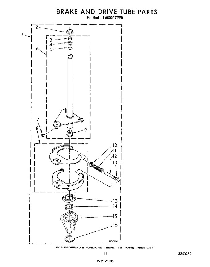Diagram for LA6040XTW0