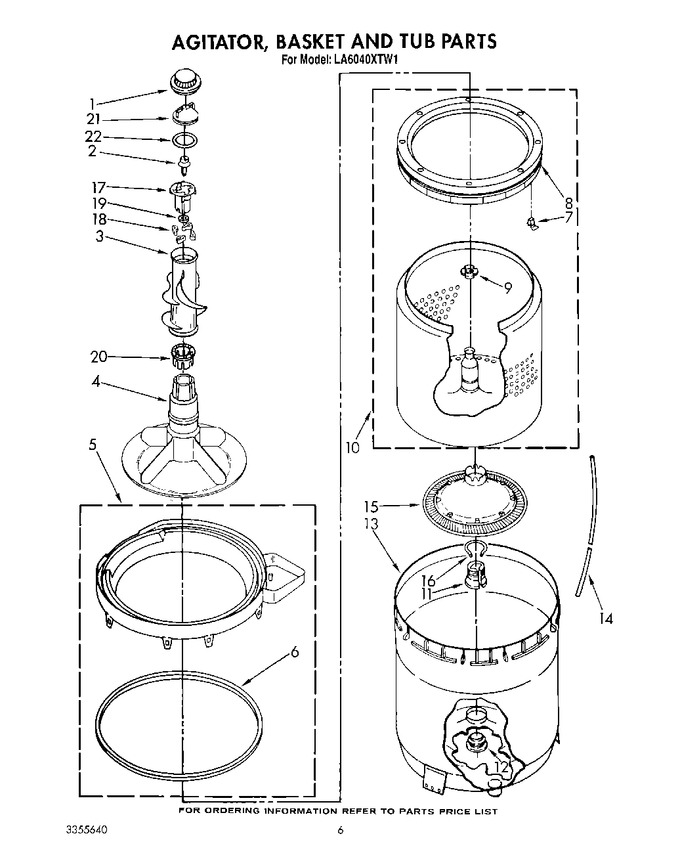 Diagram for LA6040XTN1