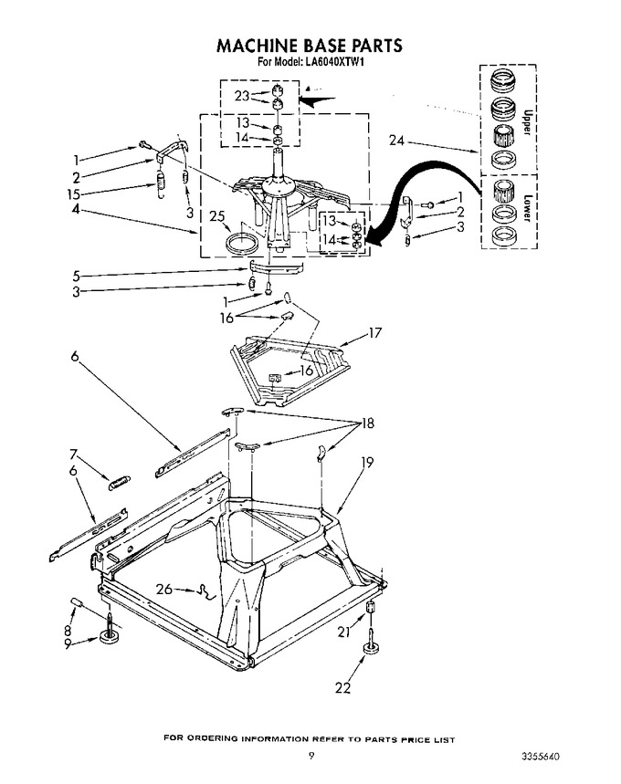 Diagram for LA6040XTW1