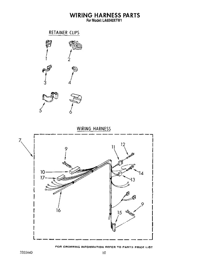 Diagram for LA6040XTN1