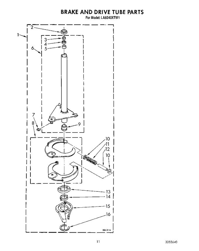 Diagram for LA6040XTN1