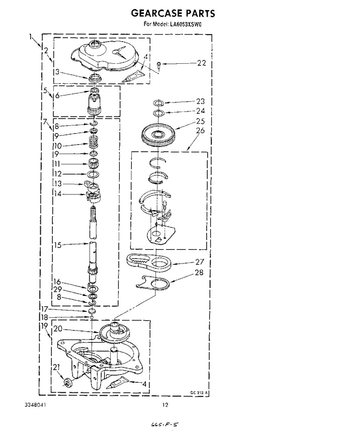 Diagram for LA6053XSW0