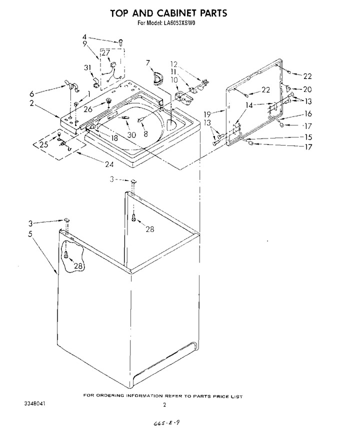 Diagram for LA6053XSW0