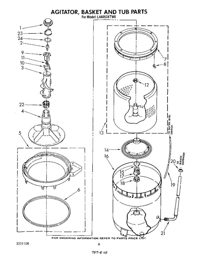 Diagram for LA6053XTN0