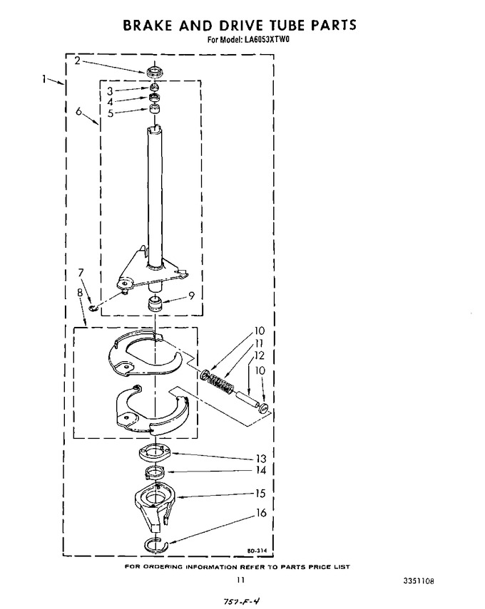 Diagram for LA6053XTG0