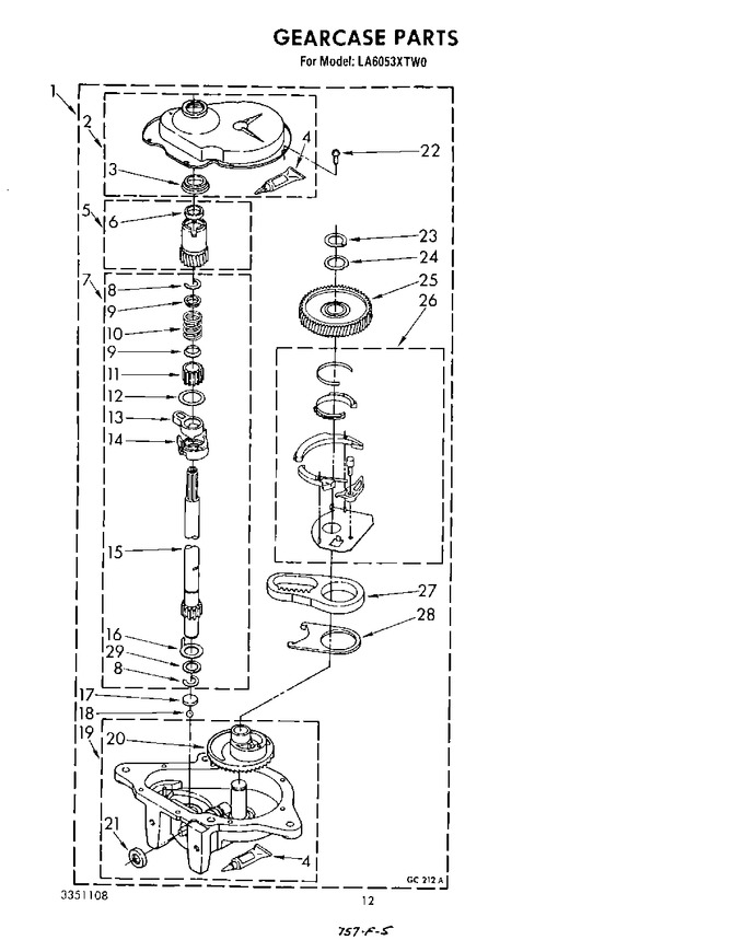 Diagram for LA6053XTG0