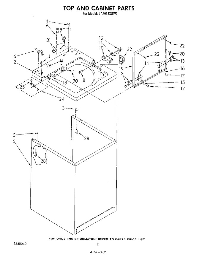 Diagram for LA6055XSW0