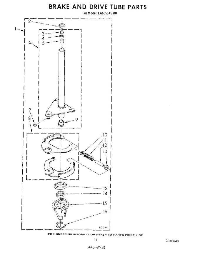 Diagram for LA6055XSW0