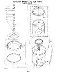 Diagram for 04 - Agitator, Basket And Tub