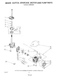 Diagram for 06 - Brake, Clutch, Gearcase, Motor And Pump